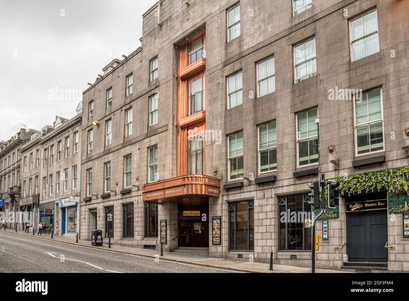Les locaux de l'hôtel Aberdeen Douglas à Market Street, Aberdeen. Banque D'Images