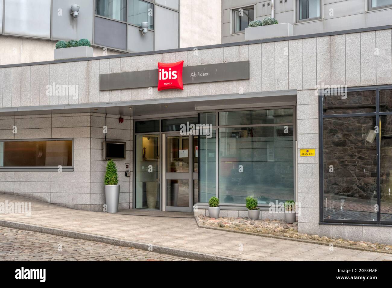 Les locaux de l'hôtel Ibis Aberdeen Centre – Quayside à Ship Row, Aberdeen. Banque D'Images