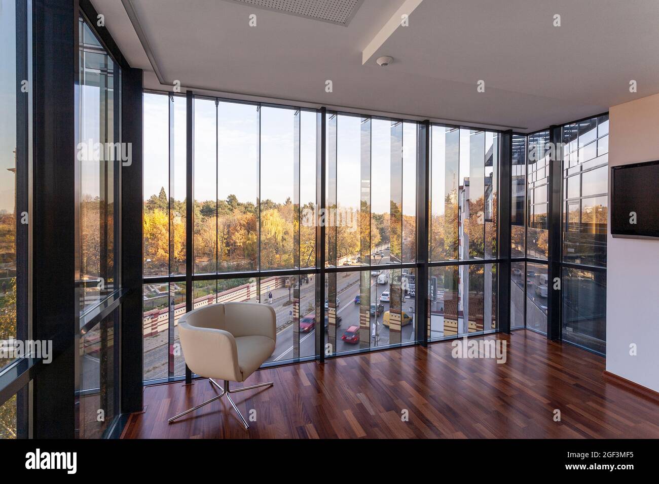 Design intérieur de bureau, design contemporain, créativité et innovation Banque D'Images