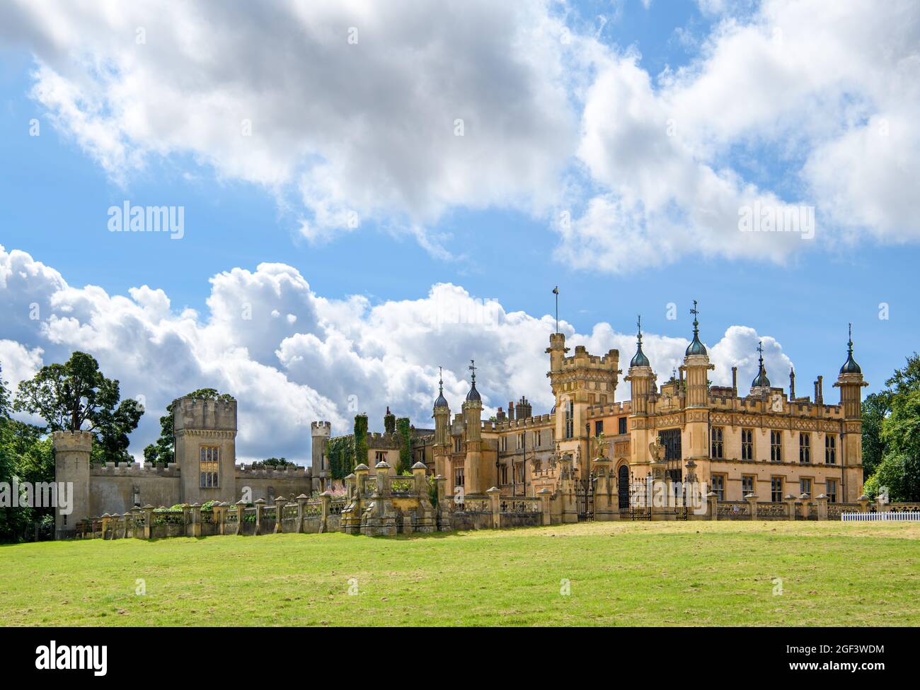 Knebworth House, près de Stevenage, Hertfordshire, Angleterre, Royaume-Uni Banque D'Images