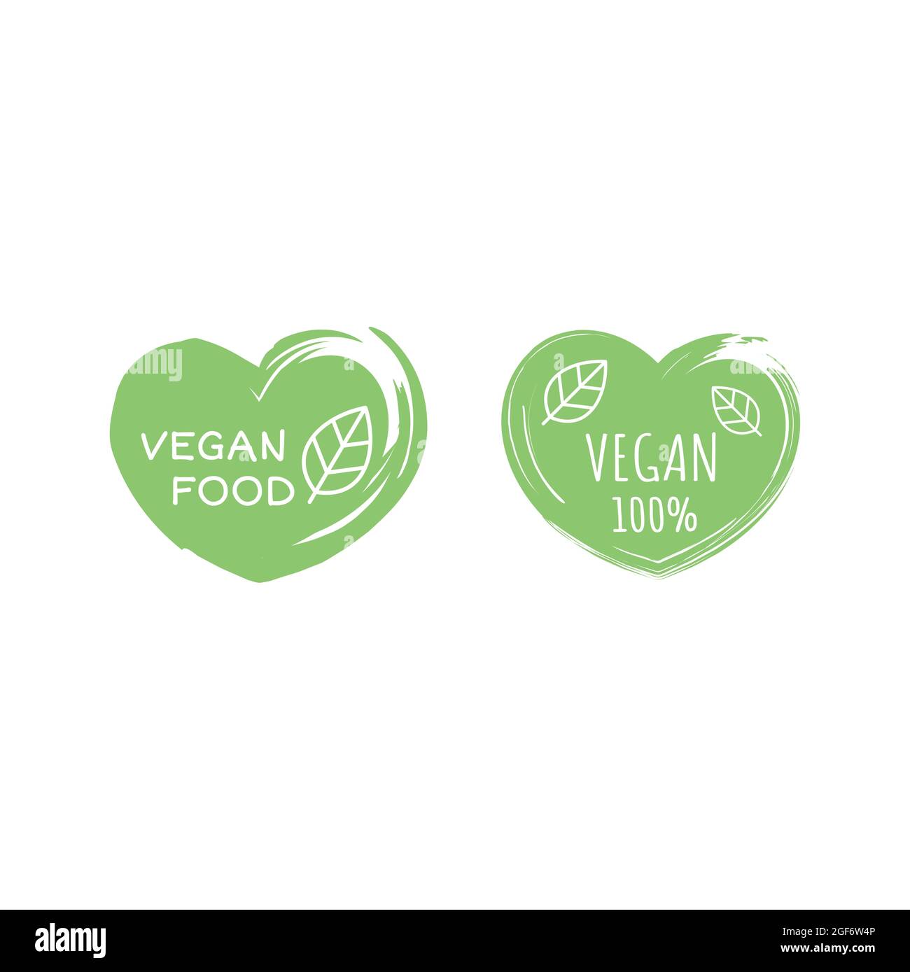 Ensemble d'icônes pour étiquettes vectorielles de produits et aliments végétaliens. ensemble d'autocollants 100 % vegan circle. Illustration de Vecteur