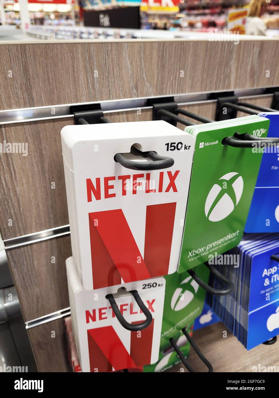 Carte cadeau Netflix dans un magasin Photo Stock - Alamy