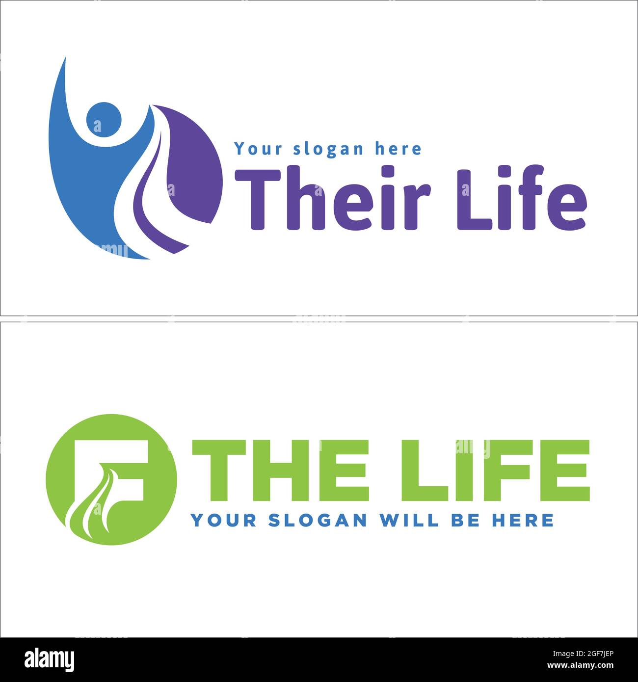 Formation de conseil en affaires avec des personnes d'icône et le logo de feuille Illustration de Vecteur