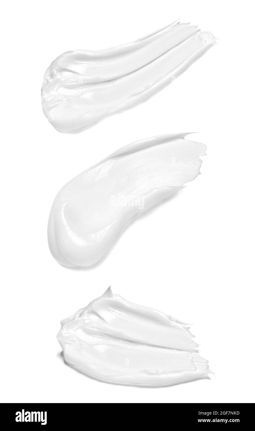 crème blanche lotion d'hygiène et de beauté soins pour la peau Banque D'Images