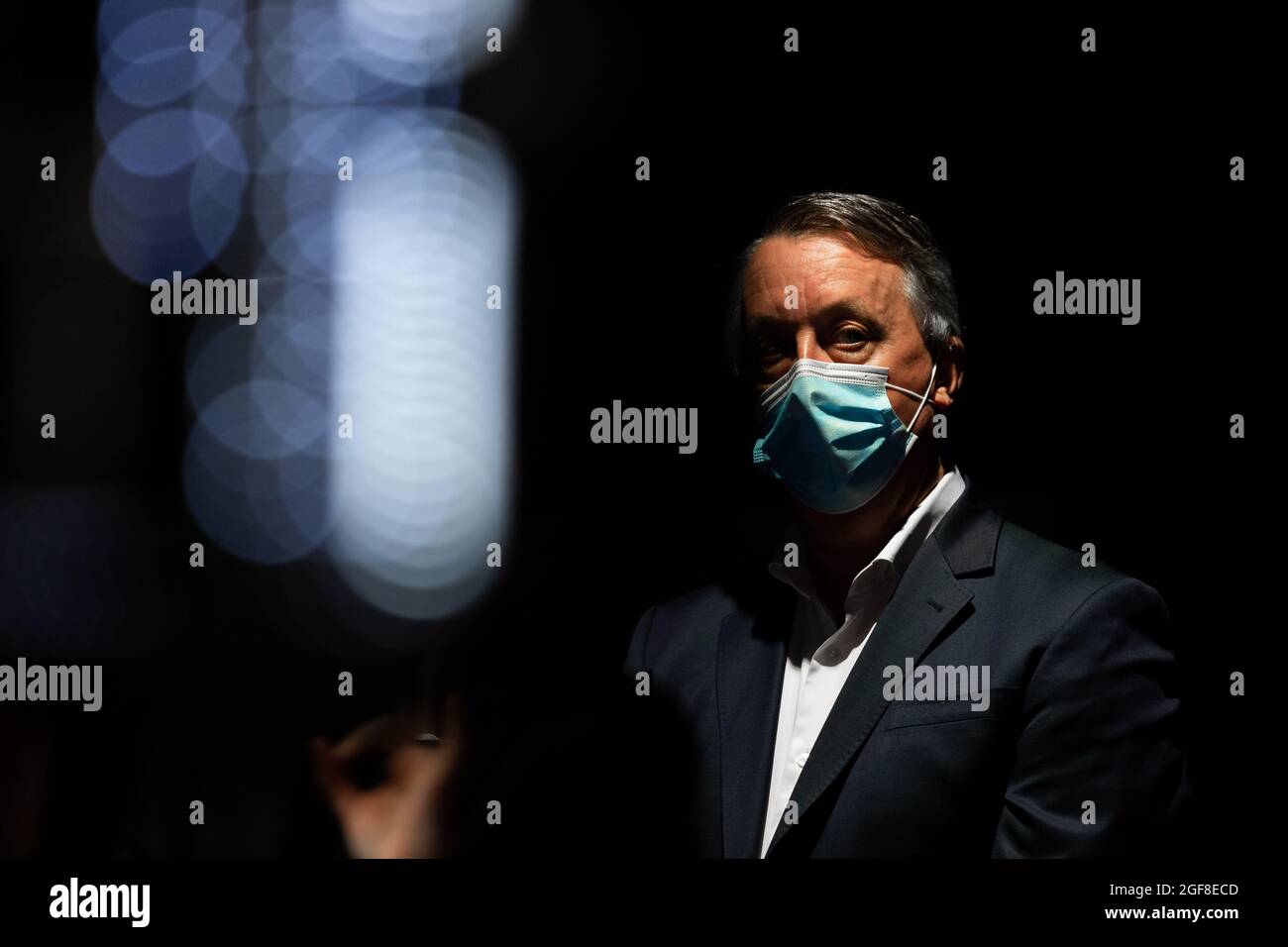 Melbourne, Australie, 26 septembre 2020. Martin Foley s'adresse aux médias avant d'être nommé nouveau ministre de la Santé lors d'une conférence de presse au Treasury Theatre le 26 septembre 2020 à Melbourne, en Australie. La ministre de la Santé de Victoria, Jenny Mikakos, a démissionné samedi après l'enquête de quarantaine de l'hôtel. Le premier ministre Daniel Andrews a témoigné le dernier jour de l'enquête, vendredi, disant qu'il considérait Jenny Mikakos comme responsable du programme qui a finalement mené à la deuxième vague COVID-19 de Victoria. Crédit : Dave Helison/Speed Media/Alamy Live News Banque D'Images