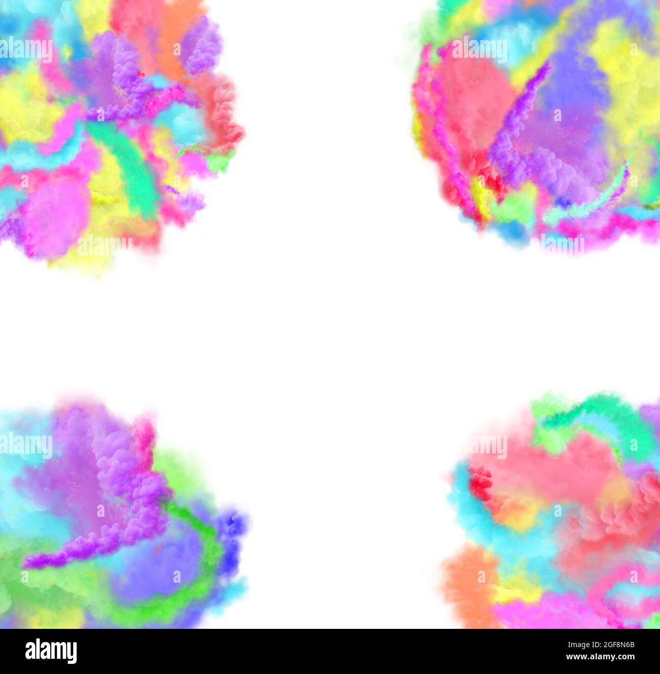 Explosion D Un Fond De Fumee Colore Abstraction De Fumee Coloree Par Mouvement Figer Le Mouvement De La Fumee De Couleur Photo Stock Alamy