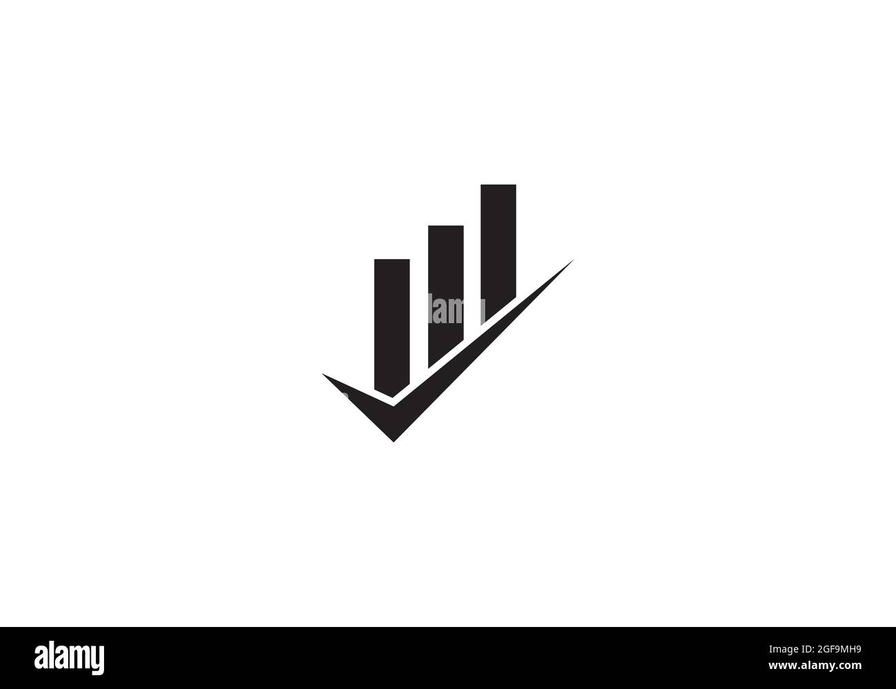 Modèle de logo Accounting & Financial dans le fichier vectoriel eps Illustration de Vecteur