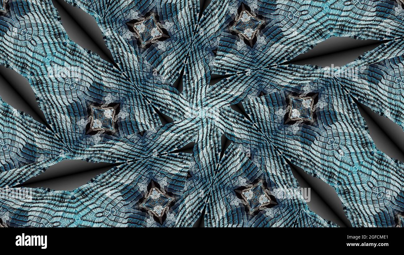 Kaléidoscope de mode gris. Couleur abstraite de l'huile. Aquarelle marbre. Kaléidoscope de couleur grise. Verre coloré gris Art. Marbre espagnol. Peinture acrylique. Banque D'Images