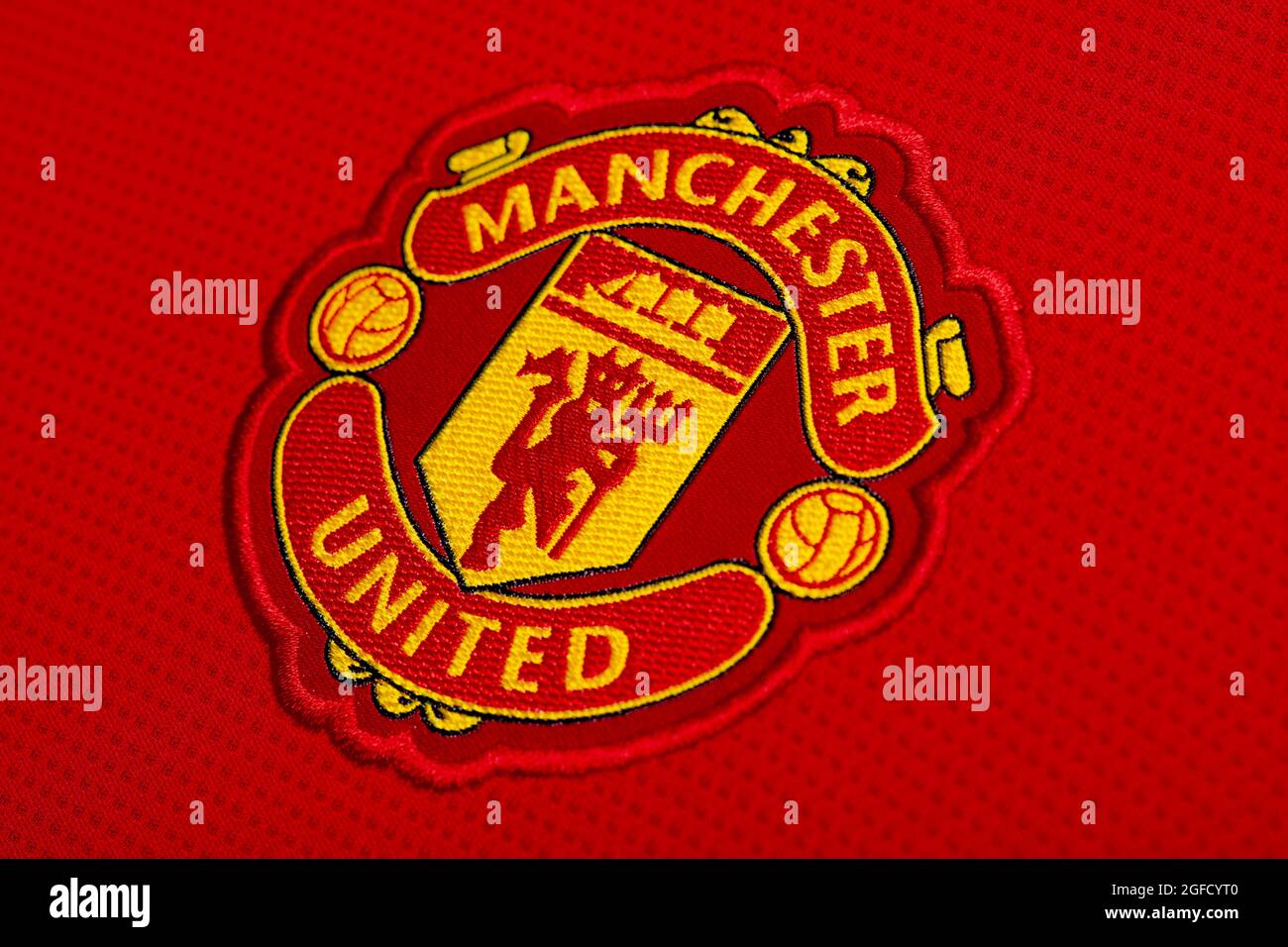 Gros plan du kit 2020/21. Banque D'Images