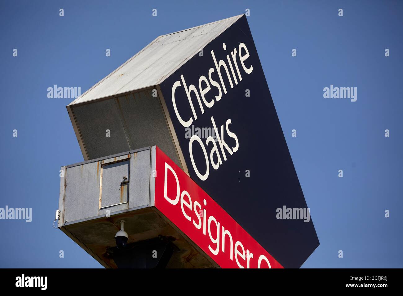 Attraction touristique du port d'Ellesmere Cheshire Oaks Designer Outlet Mall géré par McArthurGlen Banque D'Images