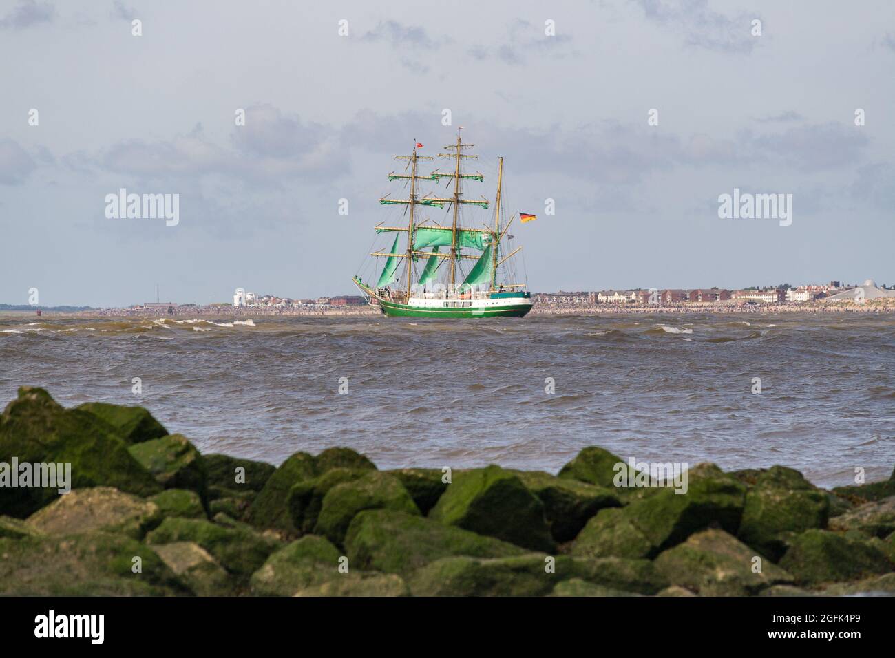 Les grands navires de course à Liverpool en 2008 Banque D'Images