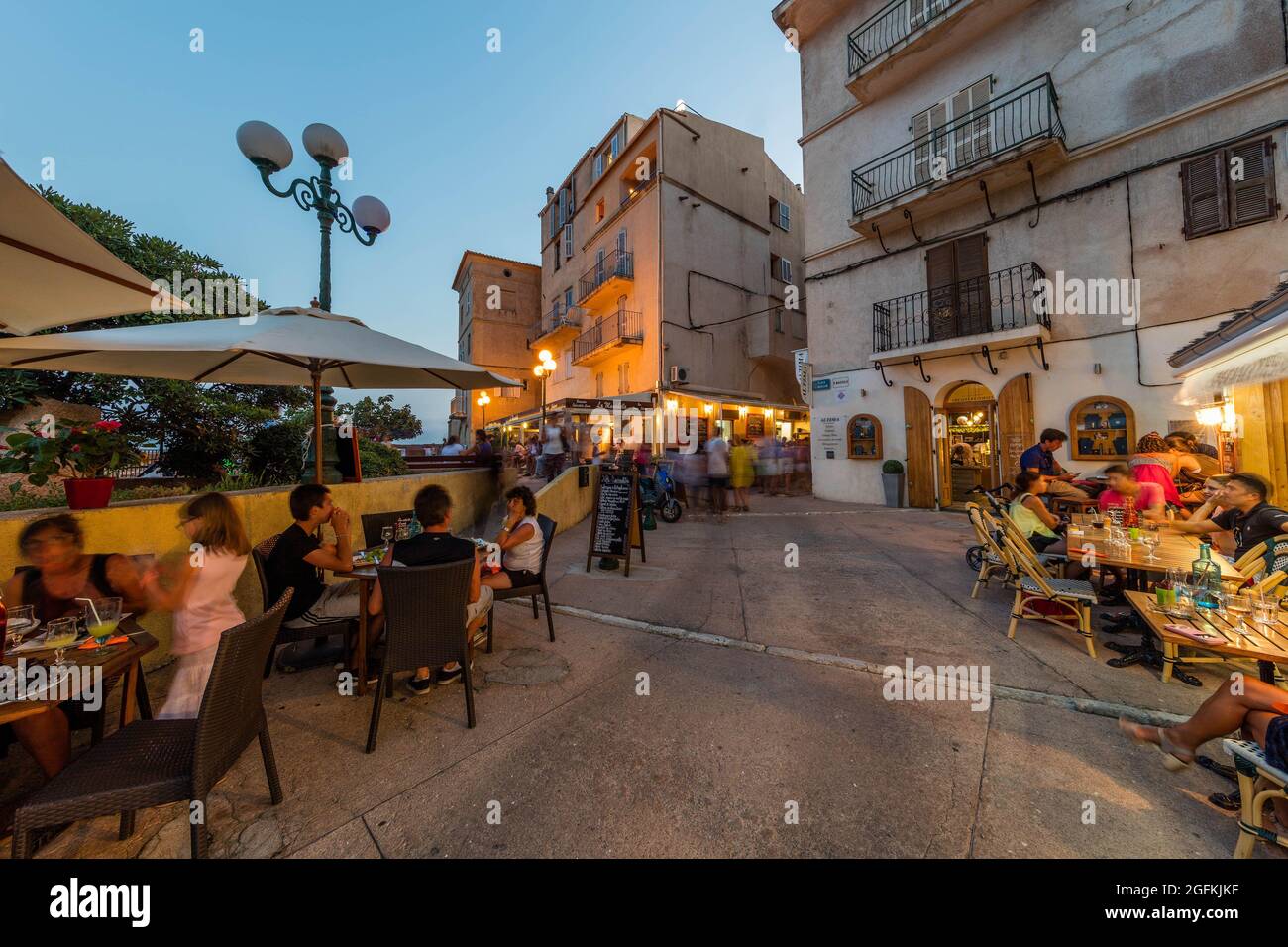 FRANCE, CORSE DU SUD (2A) RÉGION EXTRÊME SUD, BONIFACIO Banque D'Images