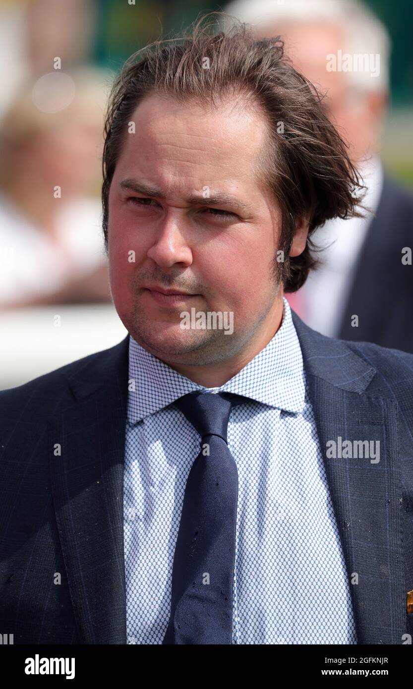 ADAM WEST, ENTRAÎNEUR DE CHEVAUX DE COURSE, 2021 Banque D'Images