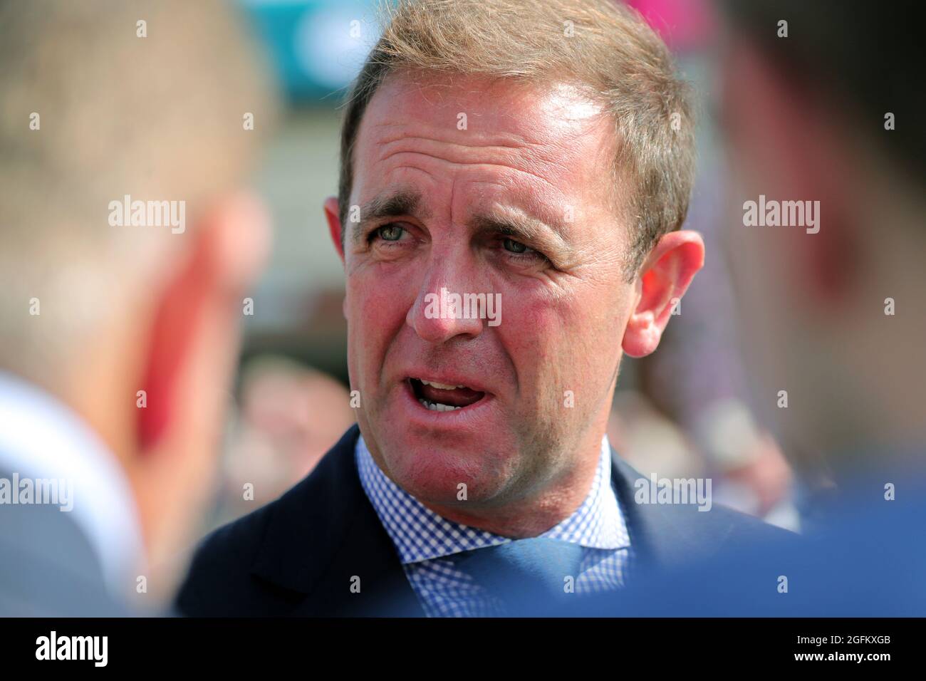 CHARLIE APPLEBY, ENTRAÎNEUR DE COURSE DE CHEVAUX, 2021 Banque D'Images