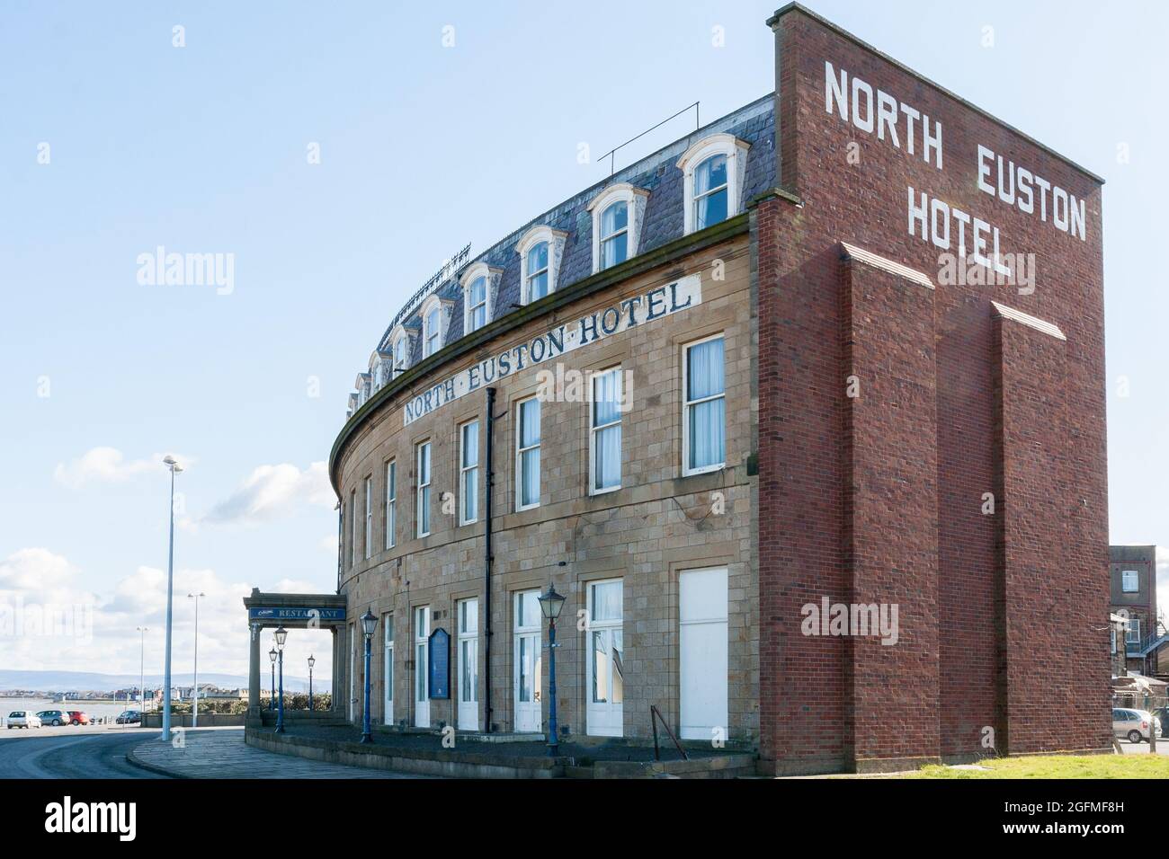 Le North Euston Hotel Fleetwood Banque D'Images