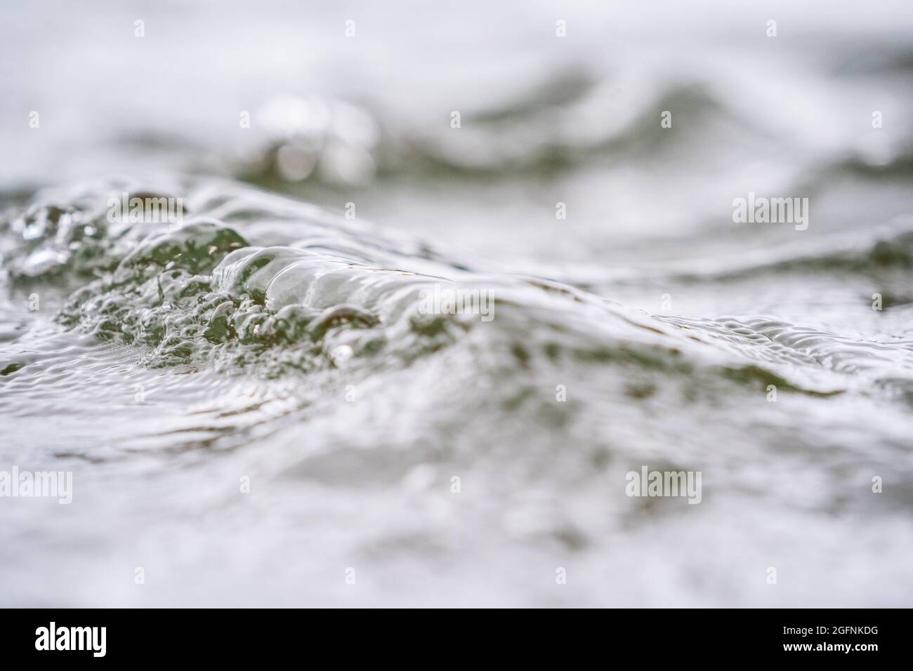 surface de l’eau. Banque D'Images