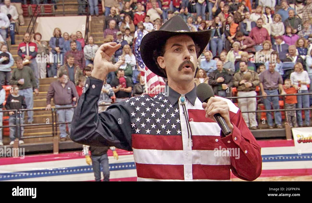 BORAT ENSEIGNEMENTS CULTURELS...2006 film Fox du 20e siècle avec Sacha Baron Cohen Banque D'Images
