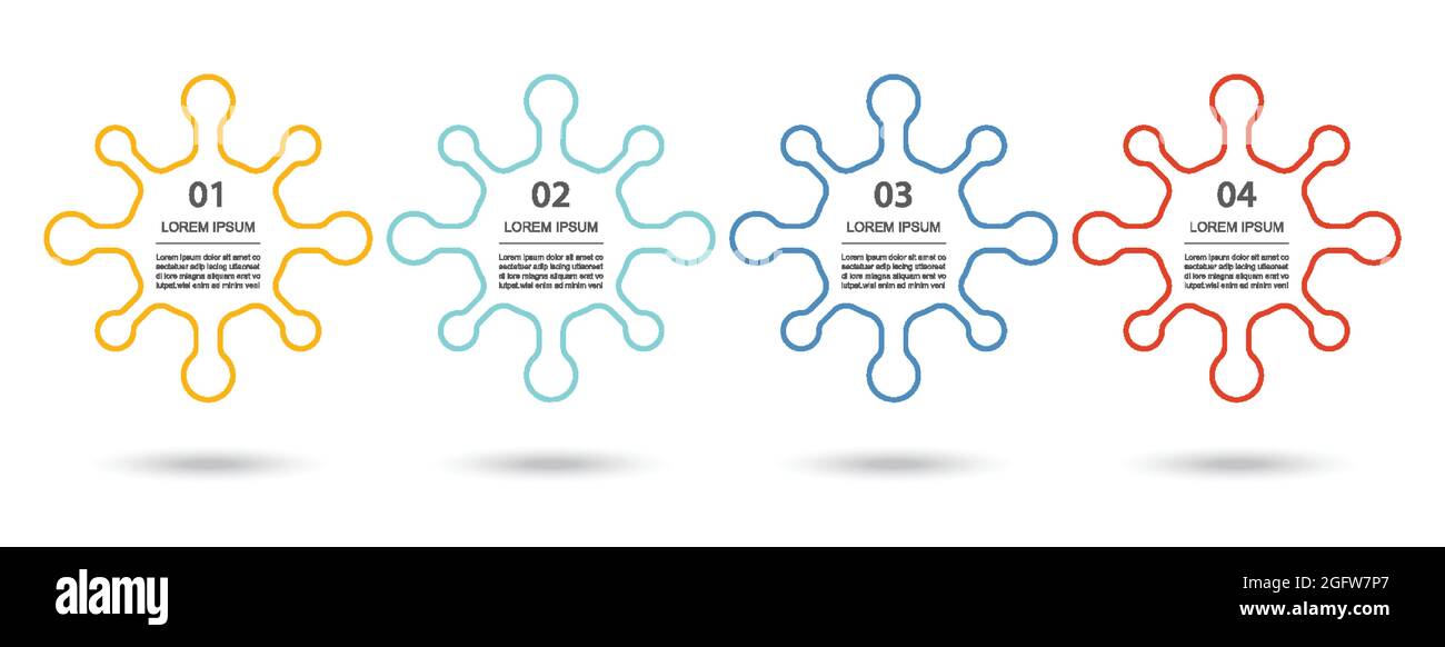 Infographie sur les données abstraites de Covid19. Modèle d'infographique médical et de santé. Illustration de Vecteur
