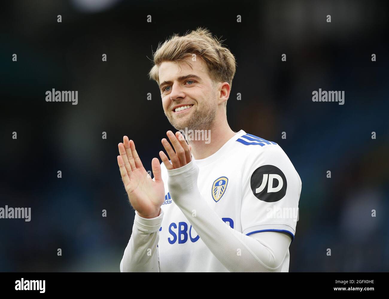 Photo du dossier datée du 23-05-2021 de Patrick Bamford, de Leeds United. Date de publication : vendredi 27 août 2021. Banque D'Images