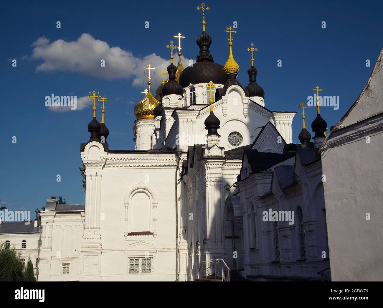 Le diocèse de Kostroma et la cathédrale Epiphanie du monastère Epiphany-Anastasia à Kostroma. Banque D'Images