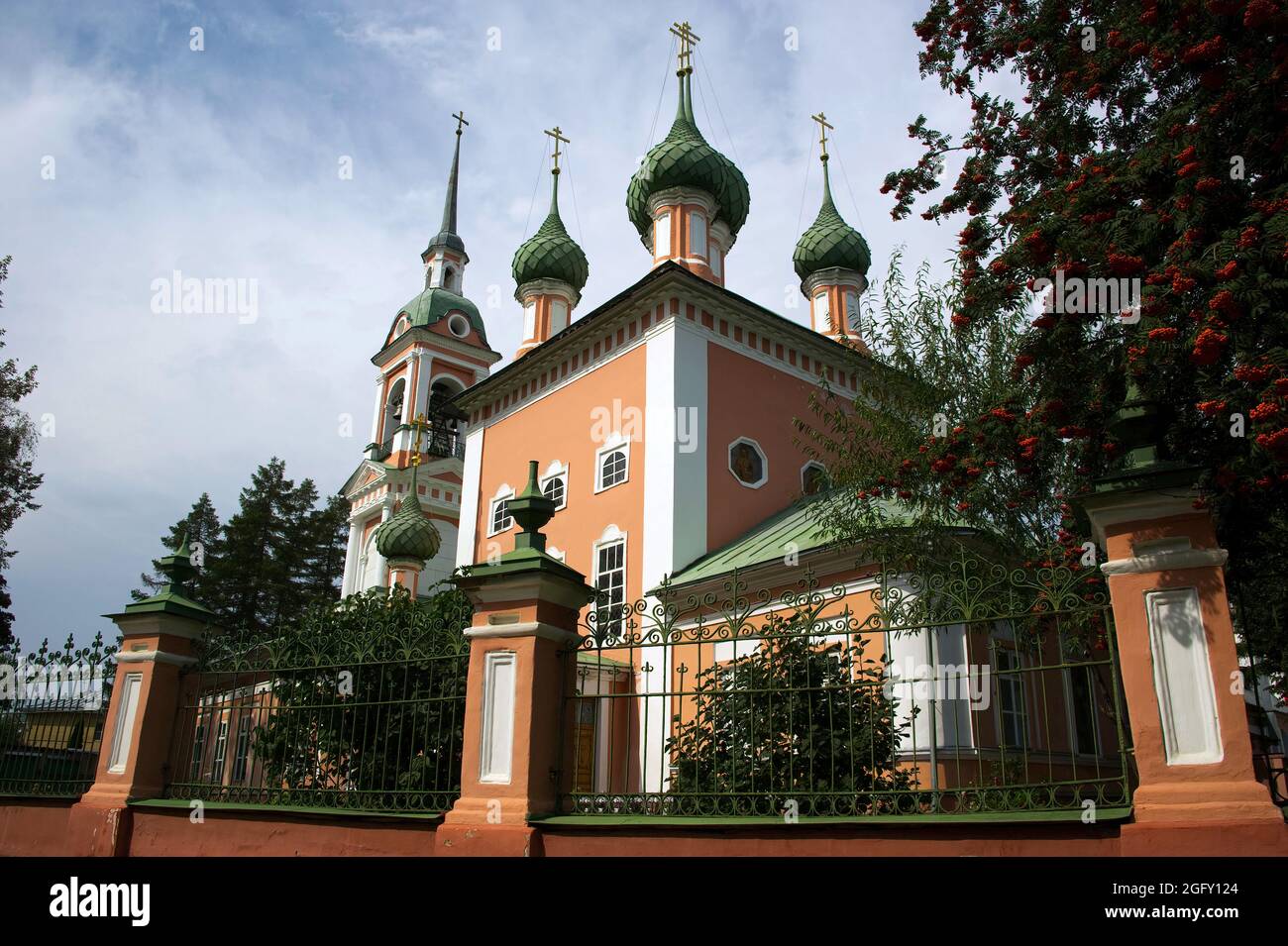 Église de Jean Chrysostome à Kostroma. Banque D'Images