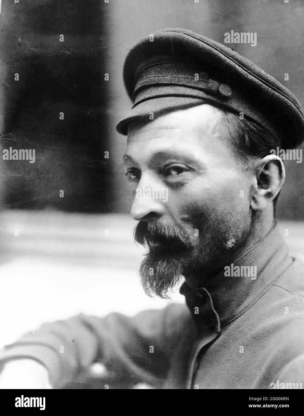 Felix Dzerzhinsky le chef de la première force de police secrète soviétique le Cheka, qui est devenu le NKVD puis KGB Banque D'Images