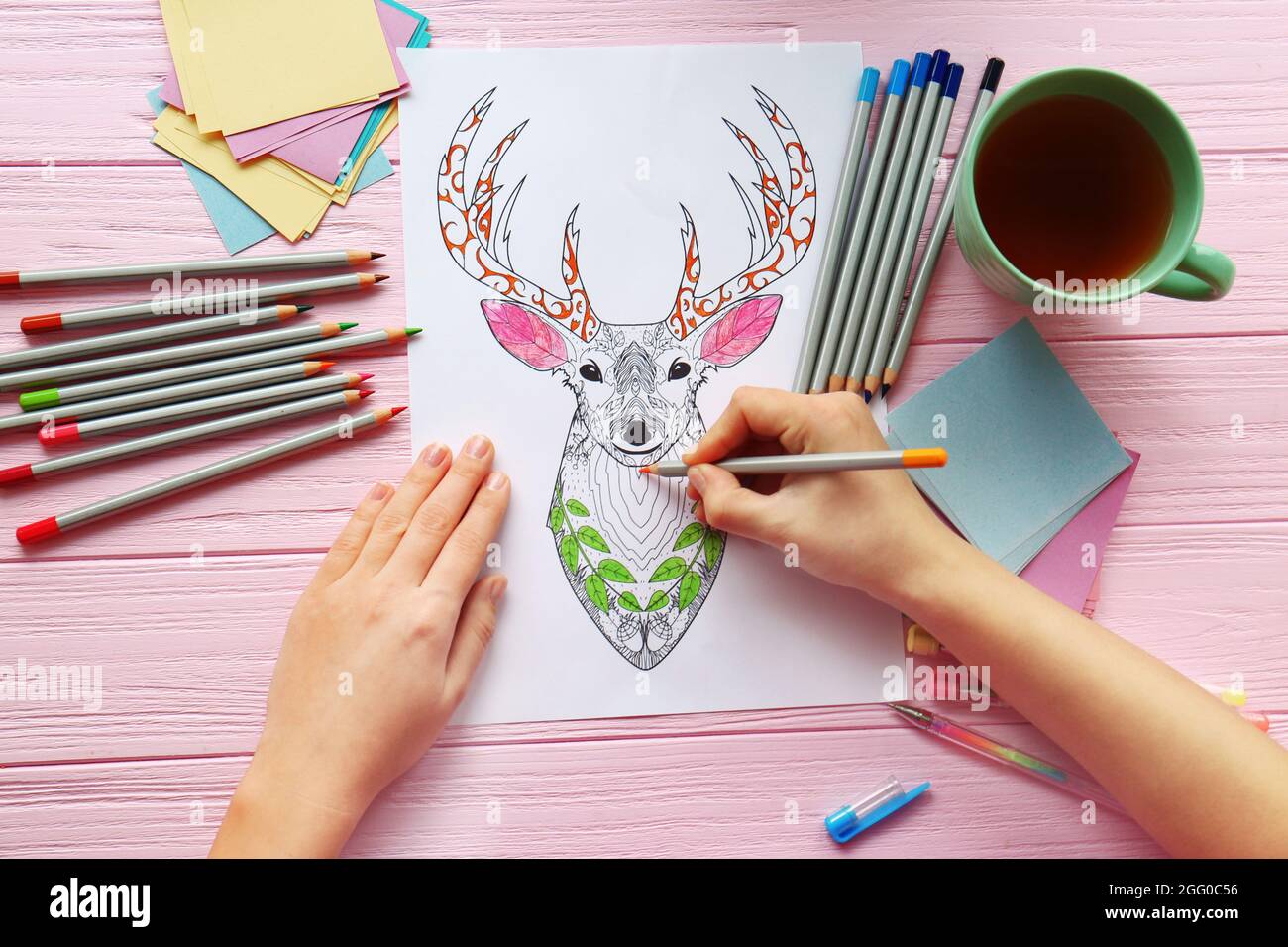 image a colorier banque d et photos alamy coloriage de chiots chien