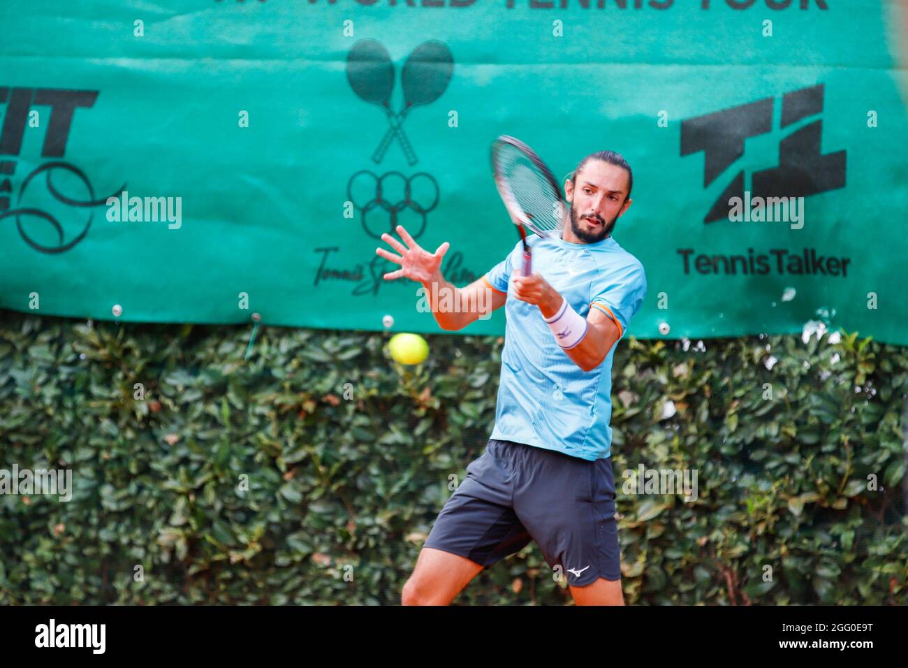 Andrea Basso d'Italie pendant la coupe Lesa pendant la coupe Lesa 2021 -  ITF, tennis Internationals à Lesa (NO), Italie, août 27 2021 Photo Stock -  Alamy