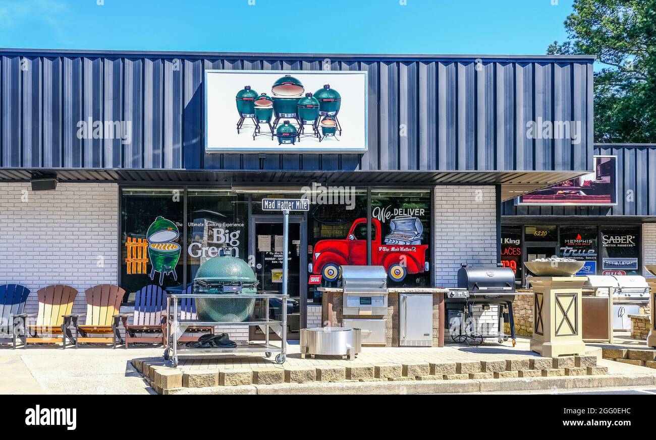 Big Green Egg Store Banque D'Images