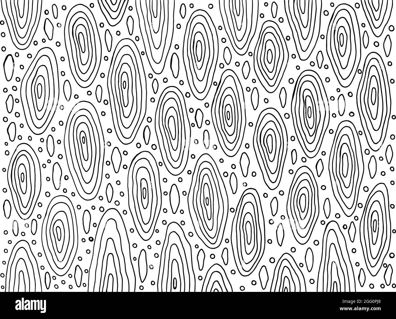 Dessin a colorier de geometrie Banque d'images noir et blanc - Alamy