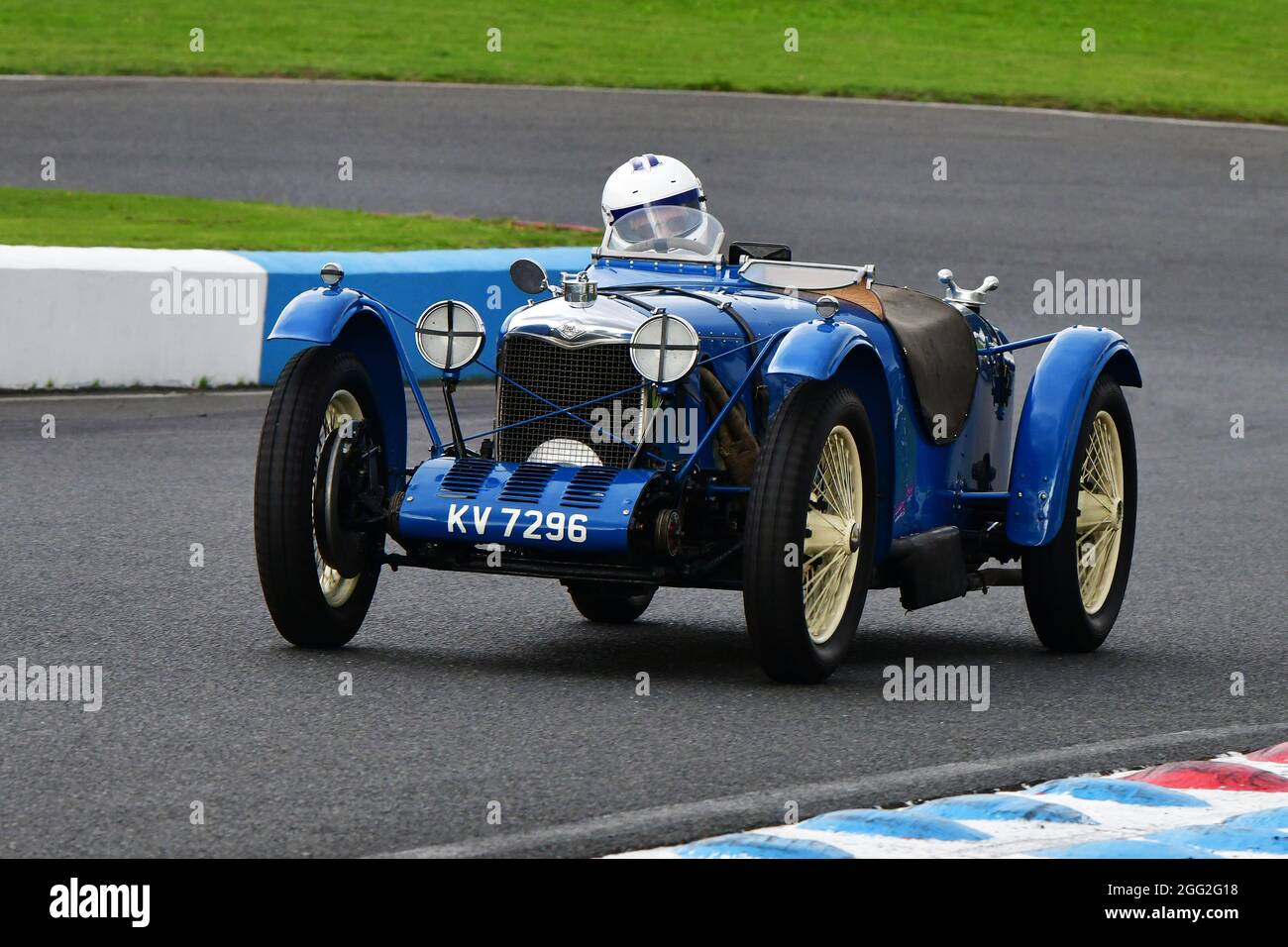 John Reeve, Riley Brooklands, Mallory Mug Trophy Race, propriétaire - conducteur - Mechanic Awards, Standard and Modified Pre-War Sports Cars, Bob Gerard Memoria Banque D'Images