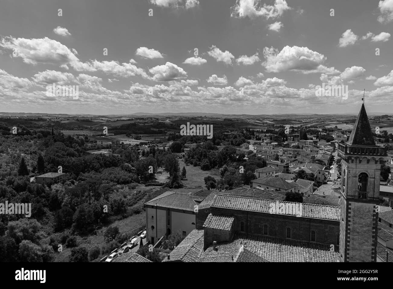 Vinci est une ville italienne de 14 615 habitants dans la ville métropolitaine de Florence, en Toscane. Il est connu pour avoir été le lieu d'origine de Leona Banque D'Images