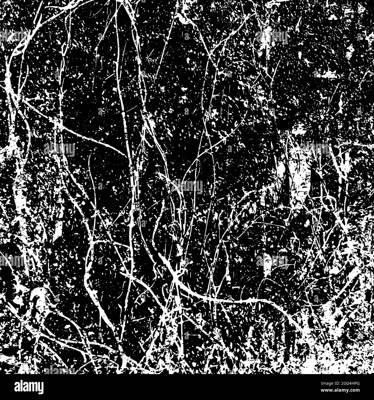 Texture pointillées blanches. Texture de détresse des taches, taches, encre, points, rayures. Élément de conception pour motif, effet grungy et arrière-plan Illustration de Vecteur