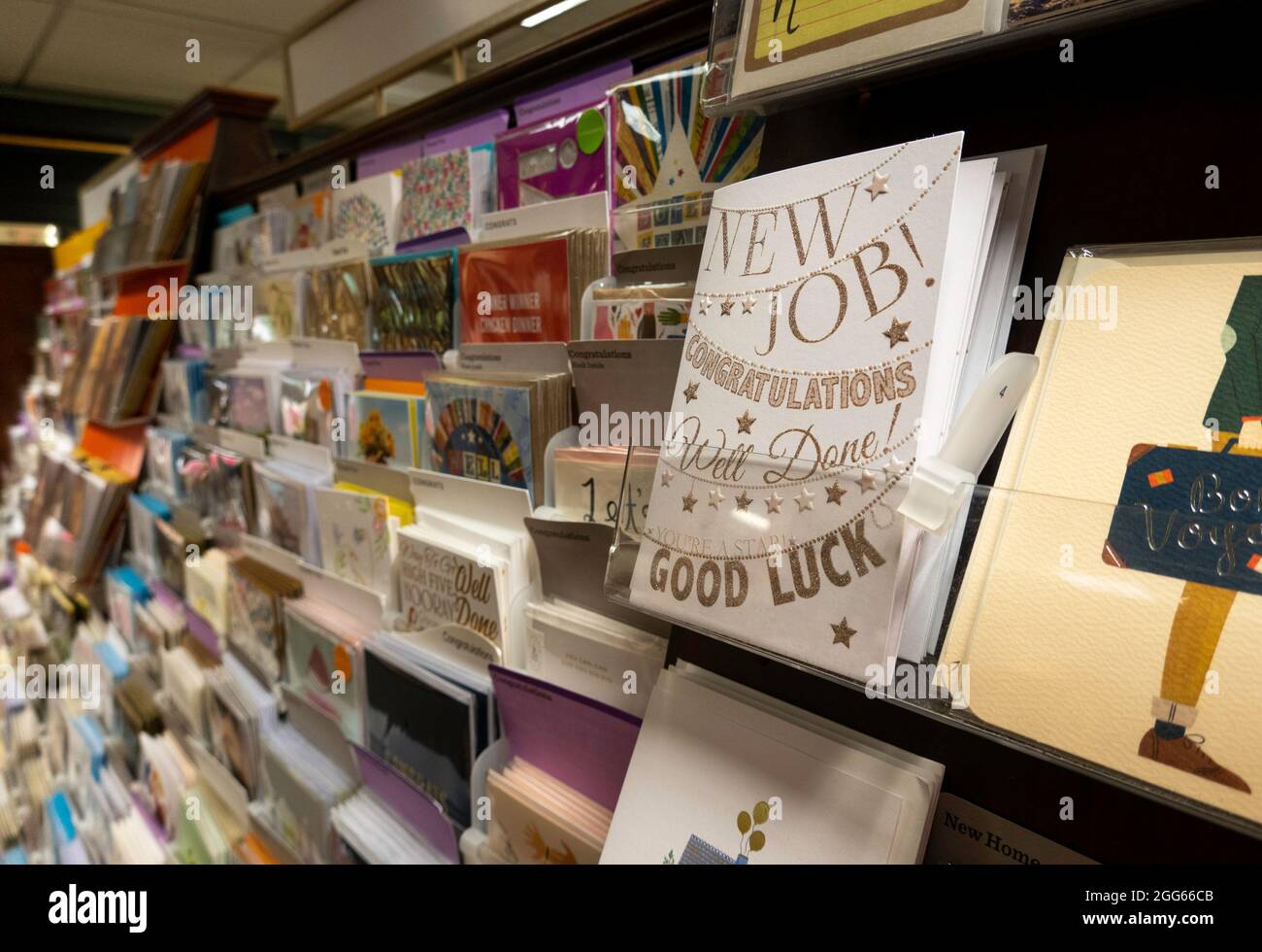 Barnes & Noble Booksellers sur Fifth Avenue à New York City dispose d'un grand choix de cartes de vœux, USA Banque D'Images