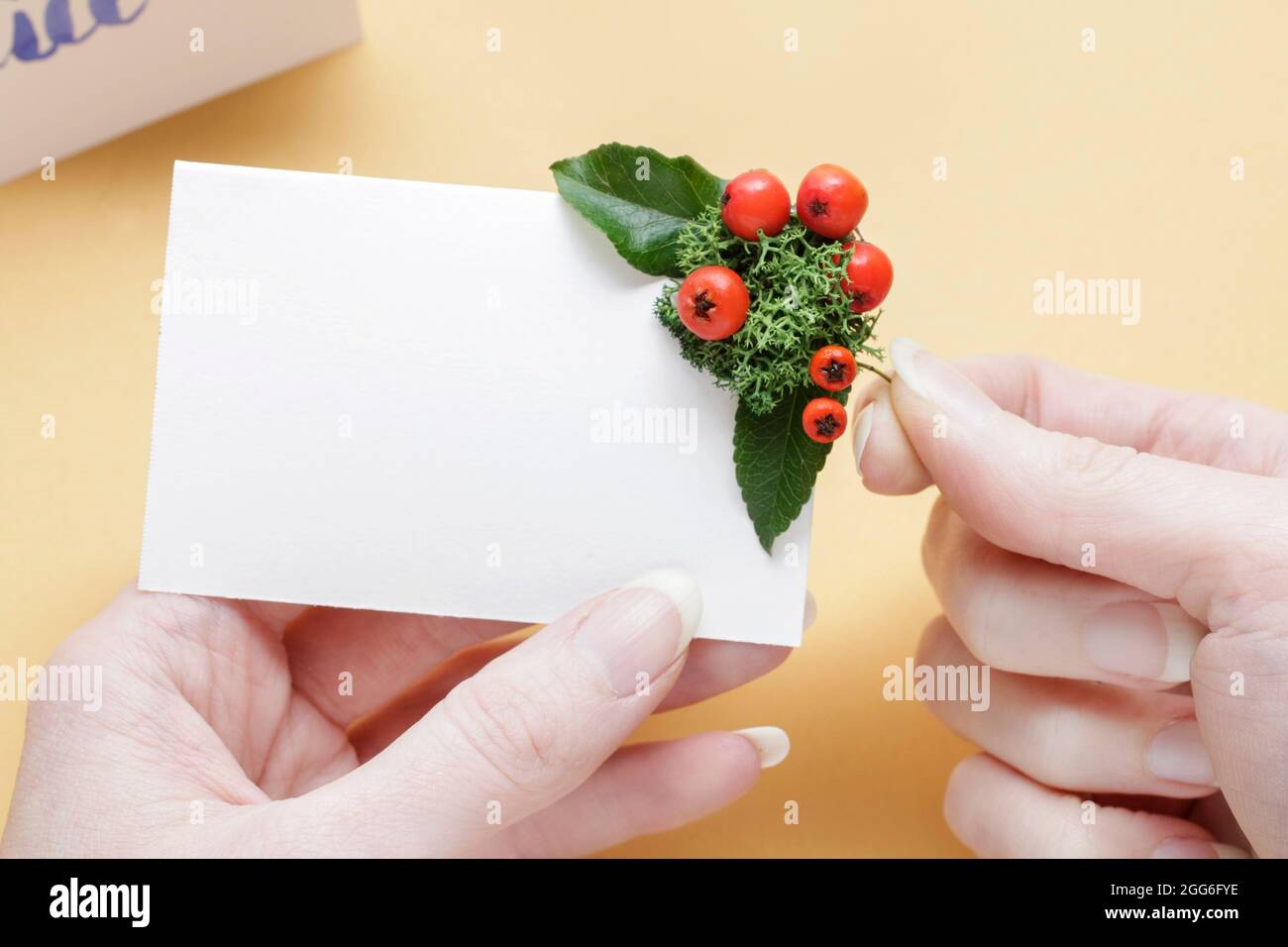 Tutoriel - Enveloppes et tickets pour le banquet de Noël