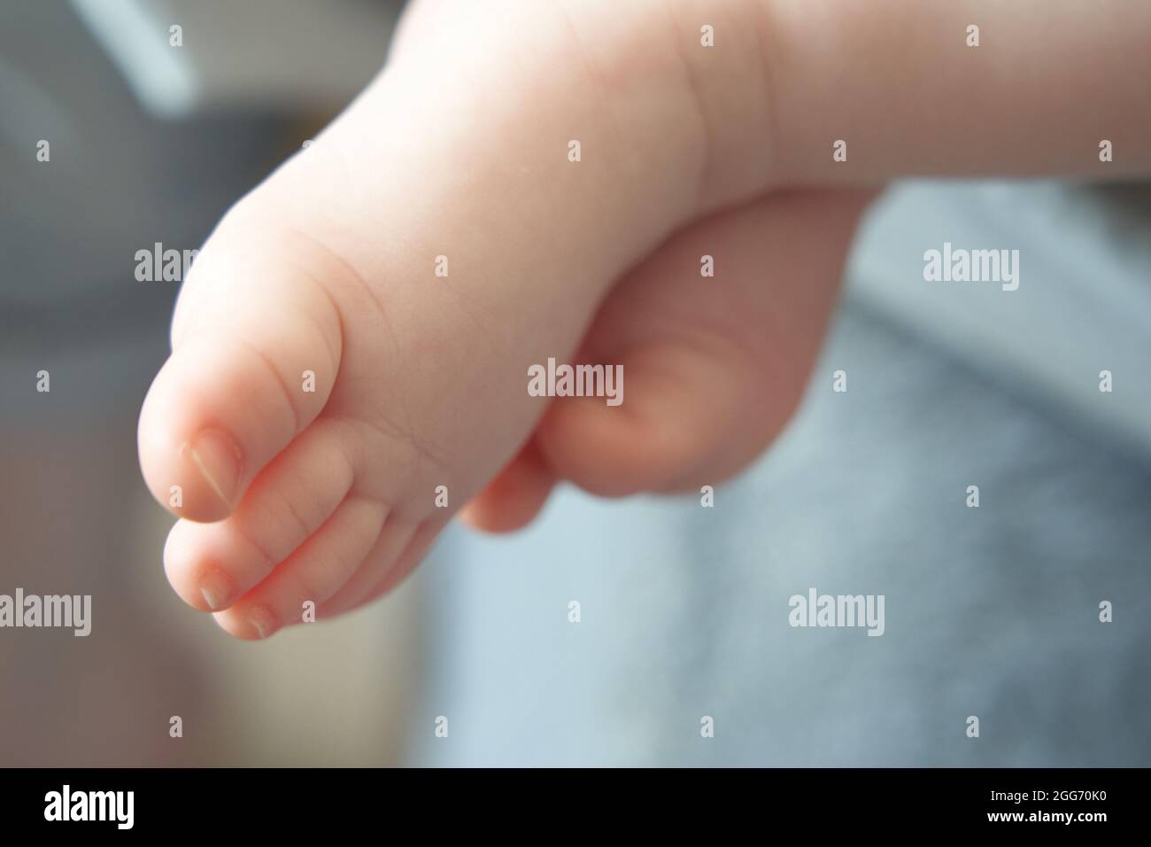 pieds de bébé Banque D'Images