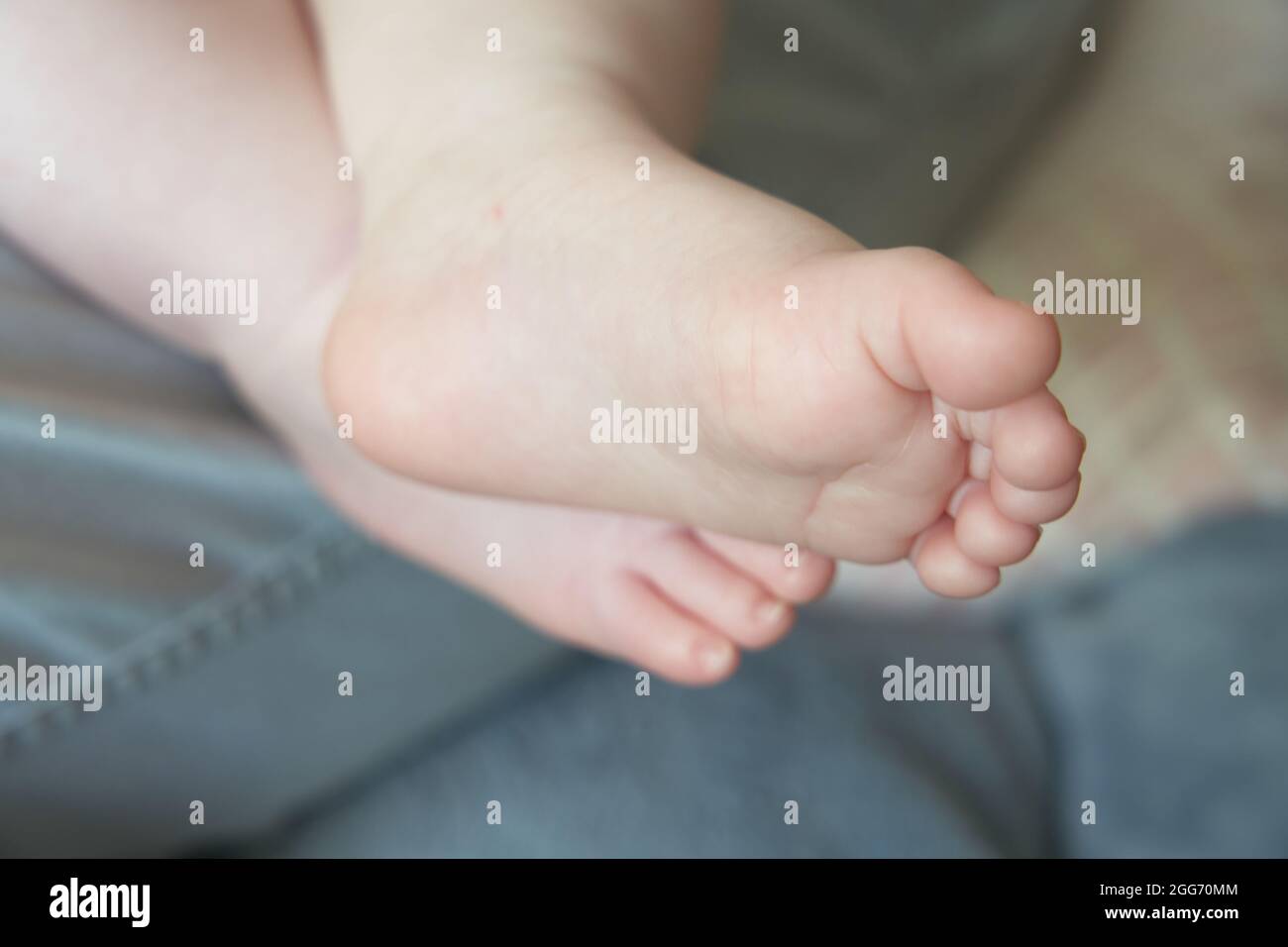 pieds de bébé Banque D'Images