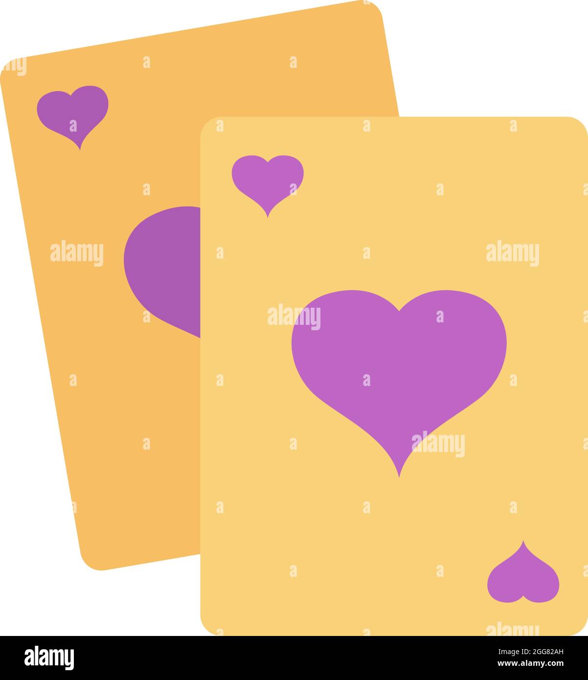 Cartes Magic, illustration, sur fond blanc. Illustration de Vecteur