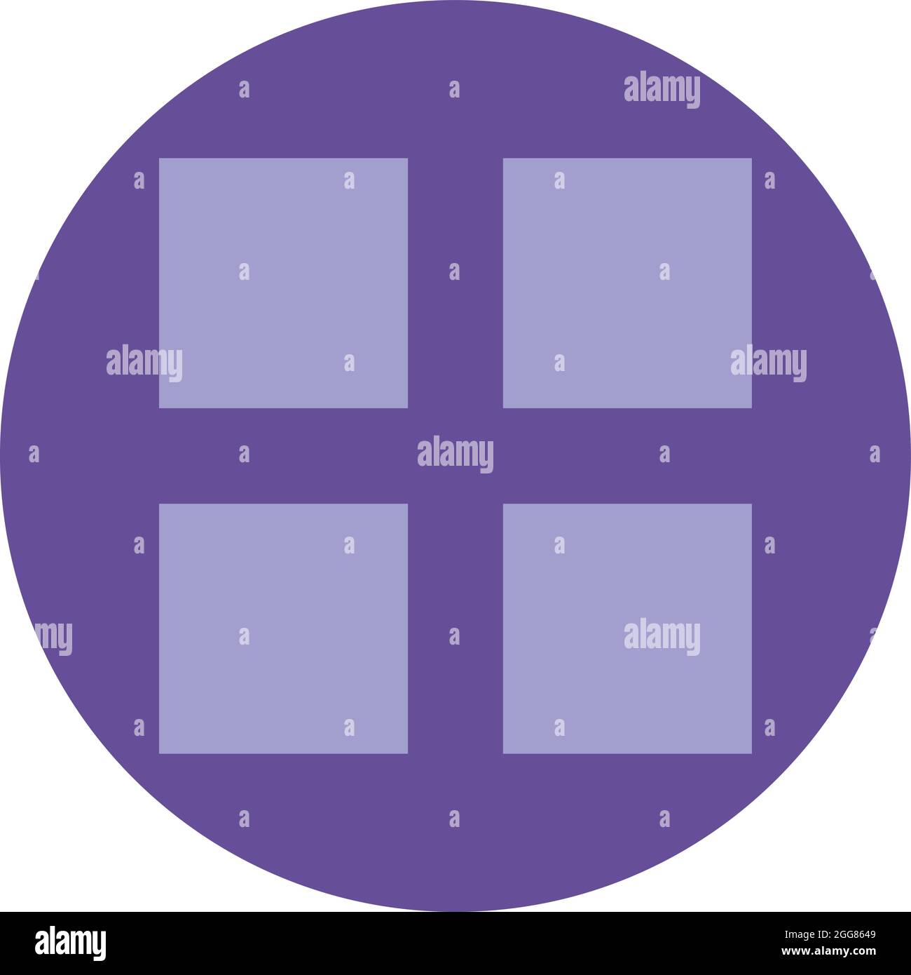 Menu organisé, illustration, sur fond blanc. Illustration de Vecteur