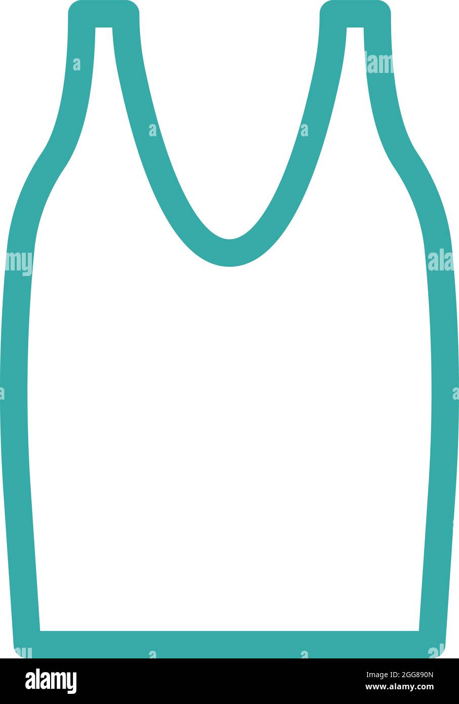 Blouse blanche pour femmes, illustration, vecteur sur fond blanc. Illustration de Vecteur