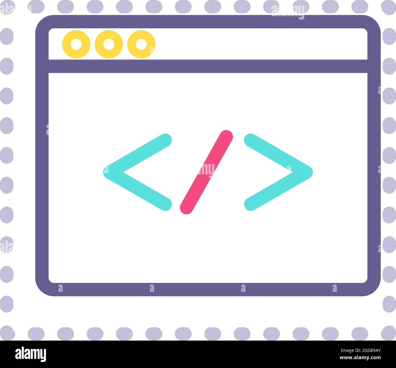 Développement Wed, illustration, vecteur sur fond blanc. Illustration de Vecteur