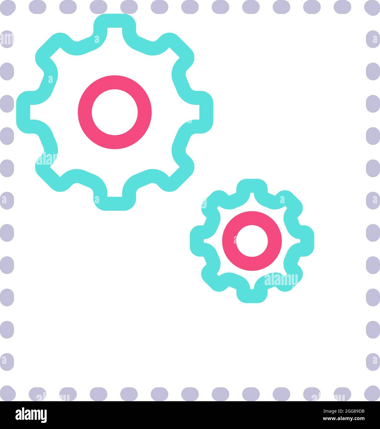 Processus de développement, illustration, vecteur sur fond blanc. Illustration de Vecteur