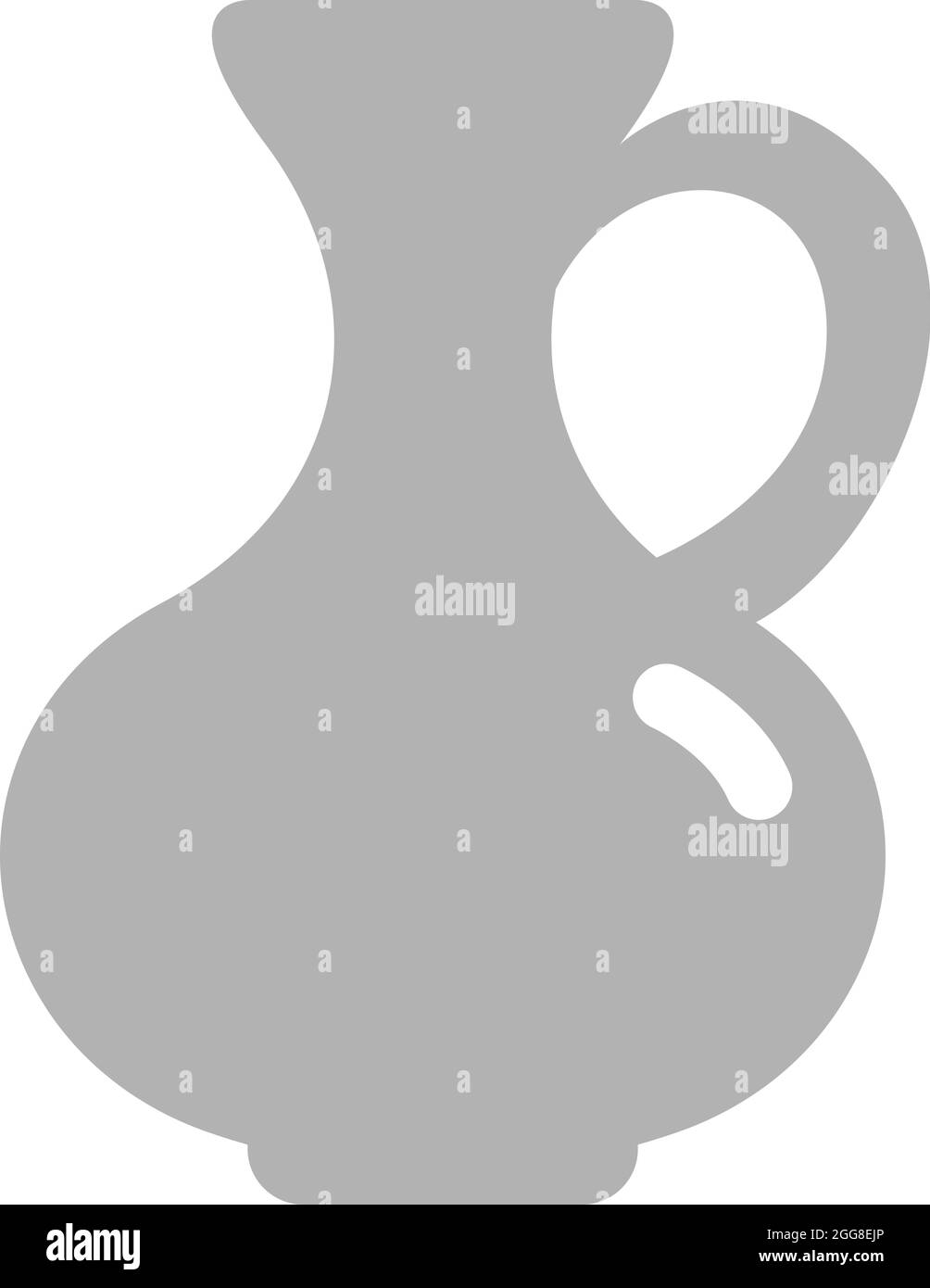 Carafe à vin, illustration, vecteur sur fond blanc. Illustration de Vecteur