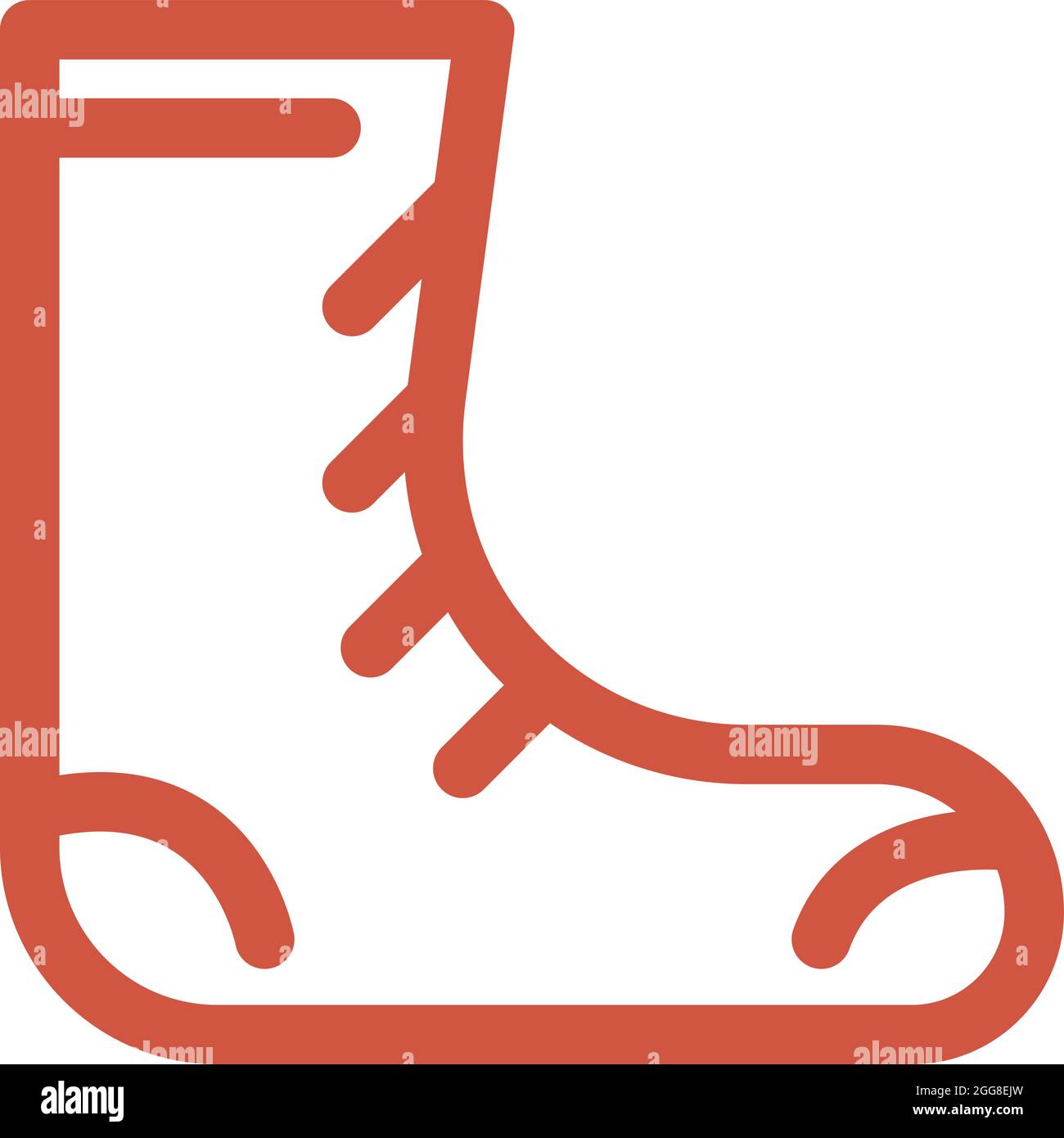 Chaussure rouge, illustration, vecteur sur fond blanc. Illustration de Vecteur