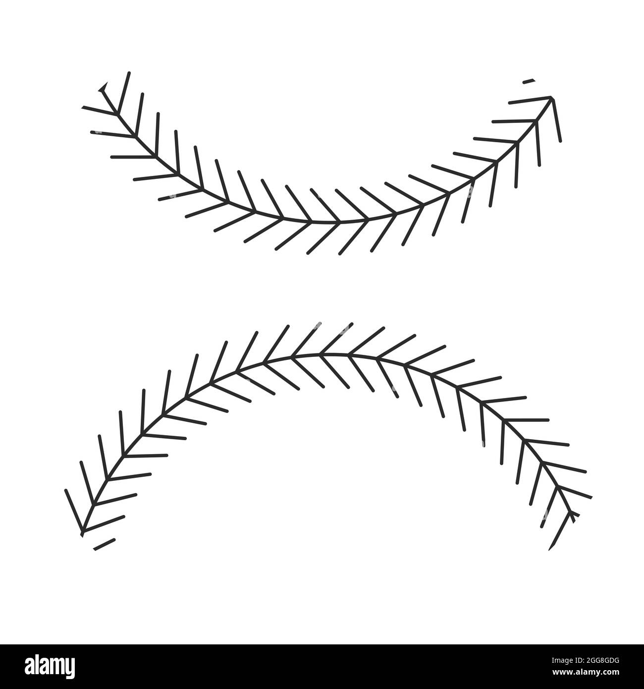 Balle de baseball, illustration, vecteur sur fond blanc Illustration de Vecteur