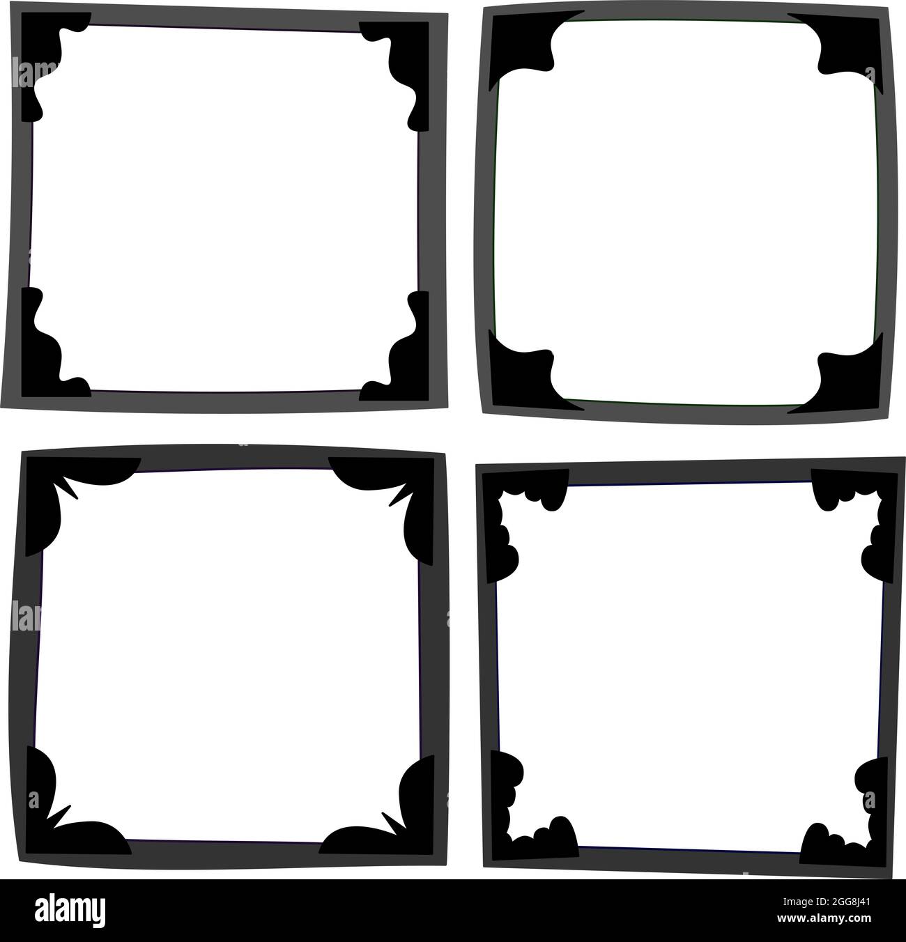 cadres numériques Banque D'Images