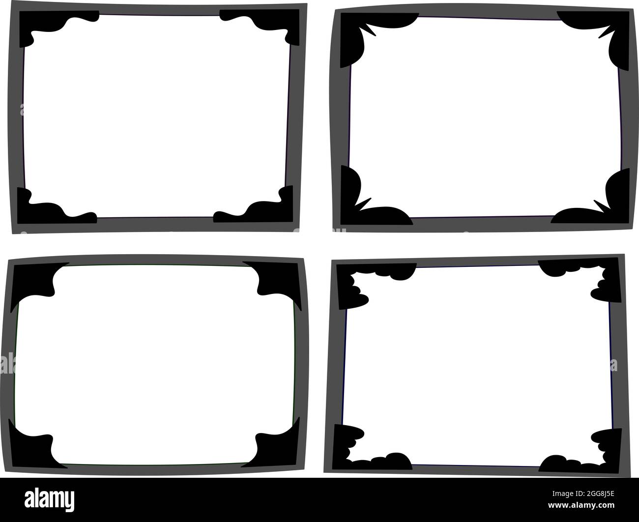 cadres numériques Banque D'Images