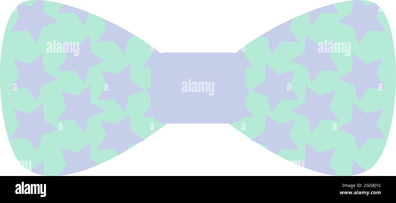 Arc vert avec étoiles violettes, illustration, vecteur, sur fond blanc. Illustration de Vecteur