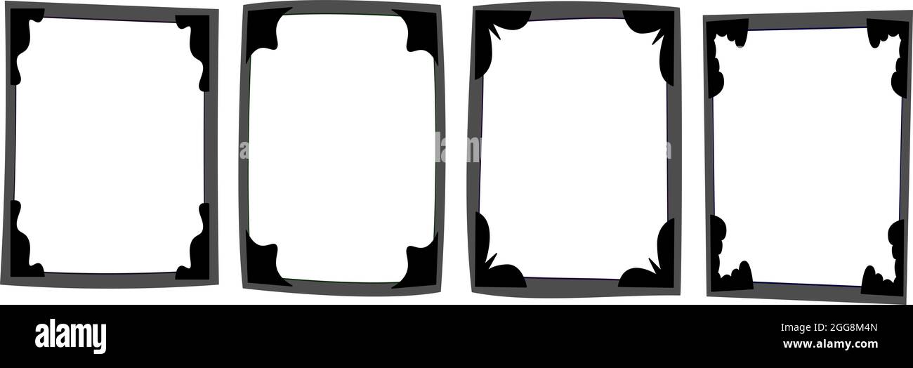 cadres numériques Banque D'Images