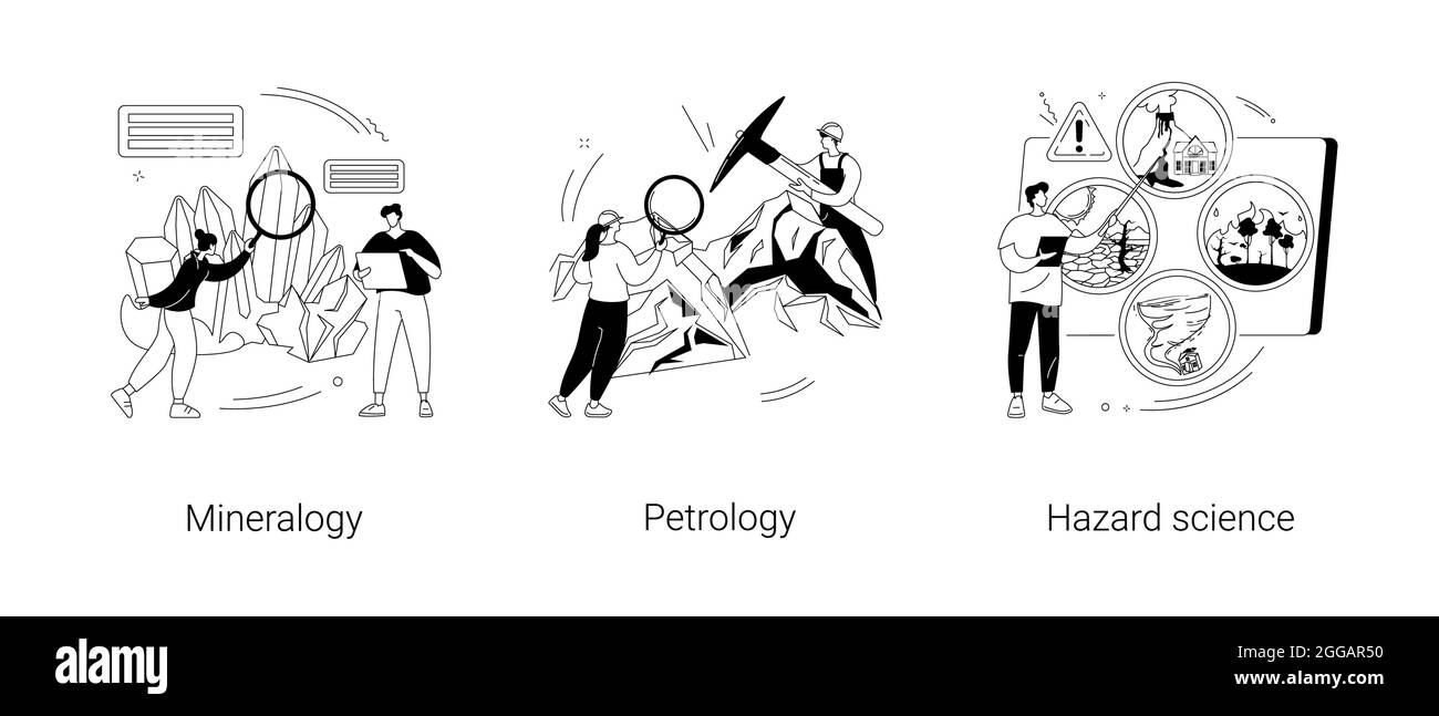 Science de la nature concept abstrait illustrations vectorielles. Illustration de Vecteur